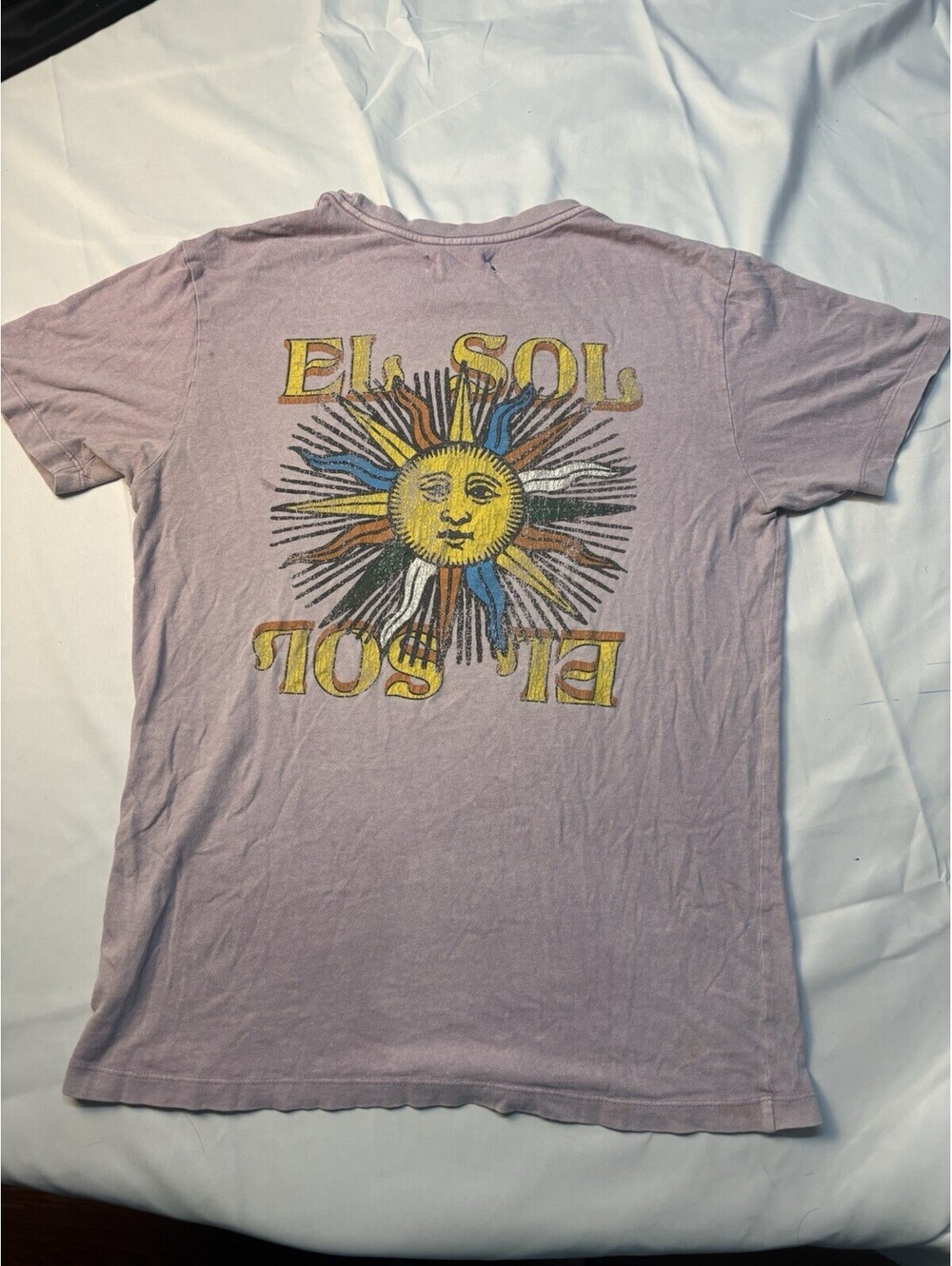 Vintage El Sol Graphic T-Shirt with Sun Design